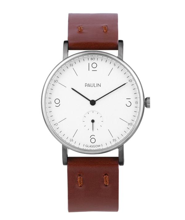 Paulin Watches - Commuter Numercial A - Brown